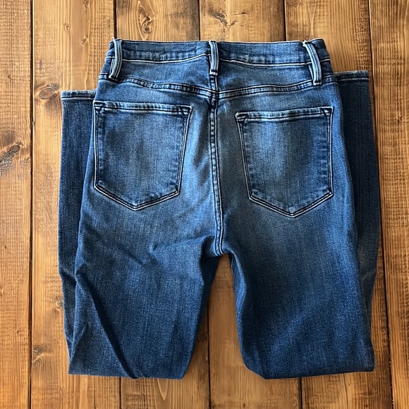 Frame All High Rise Skinny Jeans - Picture 3 of 4